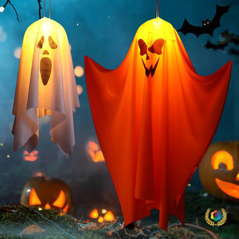↬ Halloween Led Lights Ghost Hanging Lights Horror Glowing Ghost Light String Hanging Ghost Room Atmosphere Lighting Decoration ↬ Halloween Led Lights Ghost Hanging Lights Horror Glowing Ghost Light String Hanging Ghost Room Atmosphere Lighting Decoration