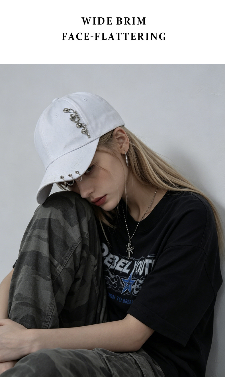 Sınır Ötesi Yeni Stil Kadın Dört Mevsim Rahat Ördek Gagalı Şapka Hip-Hop Tatlı Serin Çok Yönlü Beyzbol Şapkası Spor Güneş Koruma Şapka