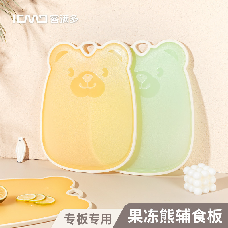 Komando auxiliary food cutting board kitchen special sticky board household cutting fruit cutting board baby cutting board suit manufacturers