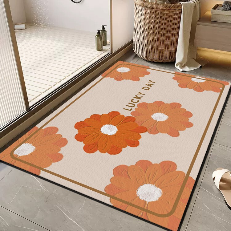 Light Luxury Bathroom Floor Mats, Household Diatomaceous Earth Floor Mats, Entryway Kitchen Mats, Stain-Resistant Non-Slip Mats, Temu Cross-Border Wholesale Light Luxury Bathroom Floor Mats, Household Diatomaceous Earth Floor Mats, Entryway Kitchen Mats, Stain-Resistant Non-Slip Mats, Temu Cross-Border Wholesale