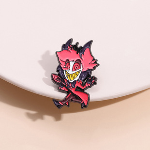 Painted cartoon Japanese and Korean animation movie peripheral clothing accessories collar pins brooch characters exquisite gifts