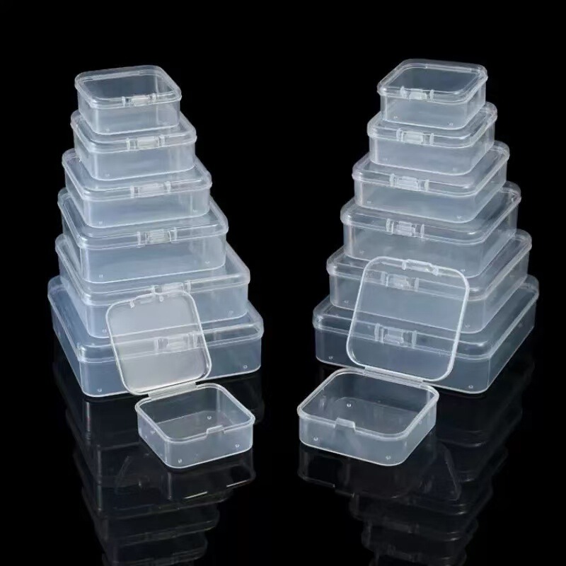 5.5cm Square Pp Plastic Semi-Transparent Packaging Box with Lid for Small Items, Parts, and Jewelry 5.5cm Square Pp Plastic Semi-Transparent Packaging Box with Lid for Small Items, Parts, and Jewelry