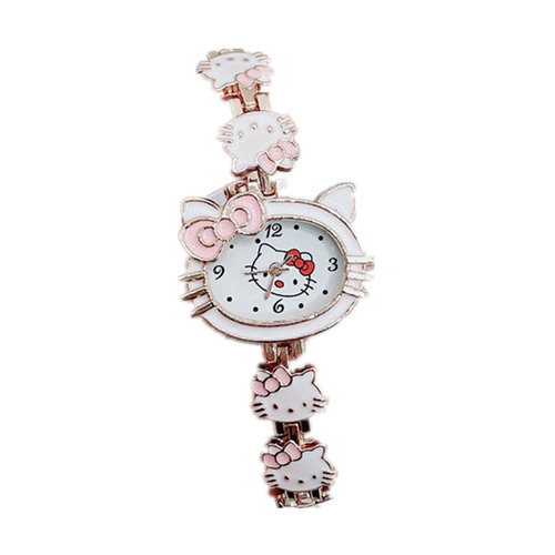 Cartoon cute Hello Kitty watch for female students to send to their besties as birthday gifts for girls and children’s watches with high-looking toys and watches