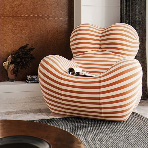 Nordic minimalist influencer mom's embrace lazy sofa chair designer single chair bedroom living room leisure recliner