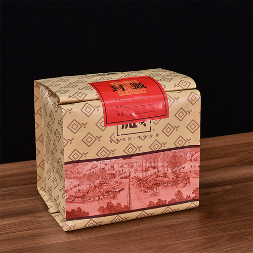 Pu'er Tea Bag 5kg Seven-Leaf Cake Cowhide Paper Aluminum Foil Film White Tea Loose Tea Thickened Bucket-Type Moisture-Proof Sealed Bag