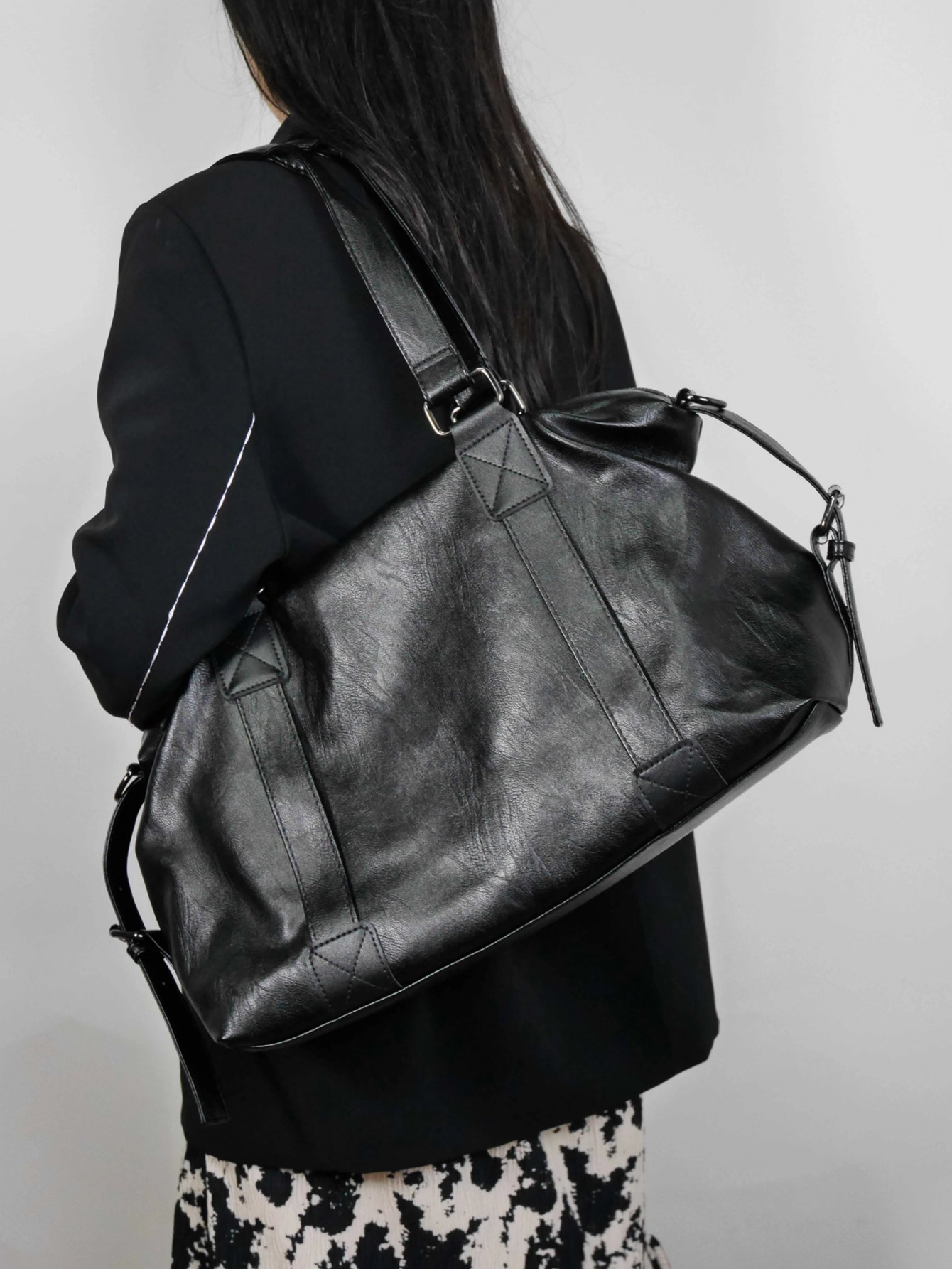 Bolso de mujer bolsa de gran capacidad primavera y verano puede ser bolso de viaje 2026 nuevo bolso de moda universal bolso grande
