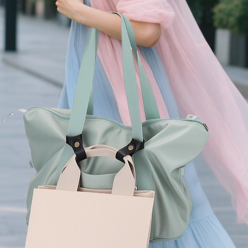 Bolso de cuero PU anti-pérdida de stock hebilla de equipaje fija cinturón de viaje bolso de mano caja trolley fija correas