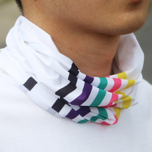 Seamless Ice Silk Head Scarf Cycling Outwear Sunscreen Sweat Absorption Breathable Neck Gaiter UV Protection Multi-Function Magic Face Towel 