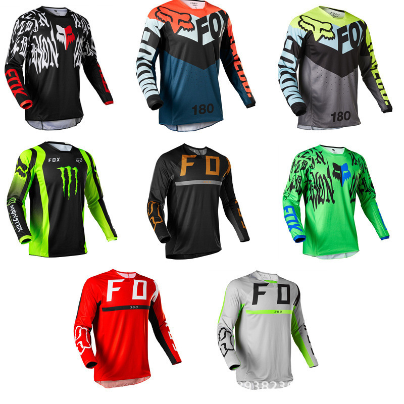 Cross-border explosive cycling clothing motorcycle downhill clothing mountain bike clothing long sleeve T-shirt cross-country racing clothing customization