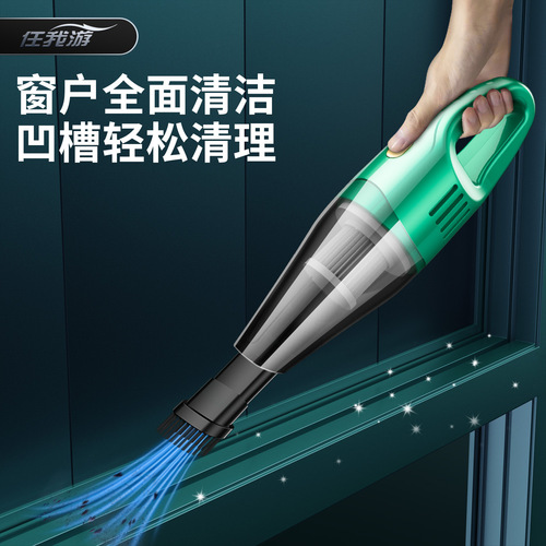 Chejia dual-use small rechargeable handheld vacuum cleaner high-power wireless car wet and dry dual-use large suction vacuum cleaner