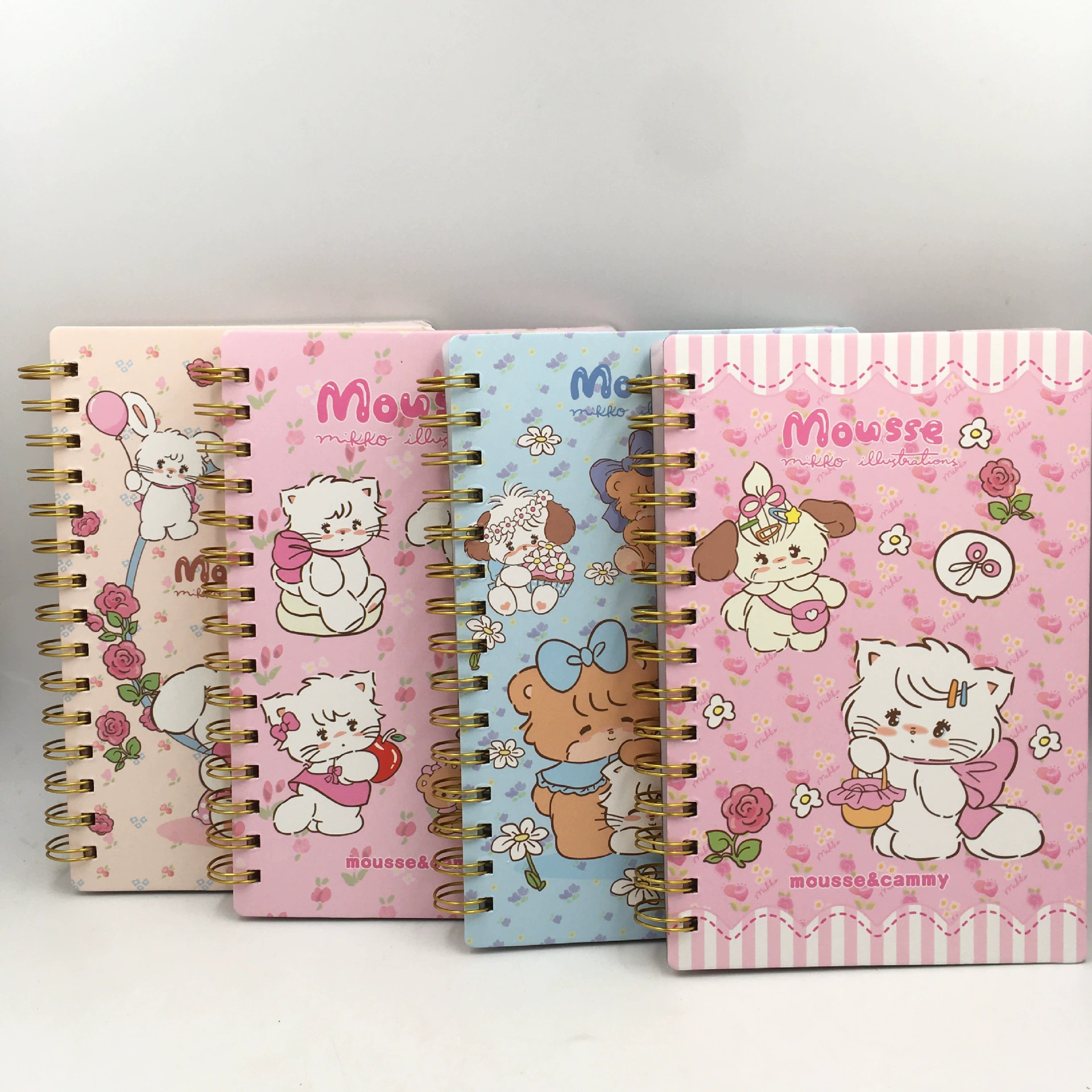 Cartoon laptop, rabbit for elementary school students, notebook, stationery