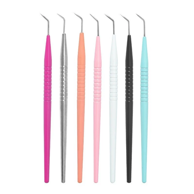 Multicoloured eyelash extension stainless steel for eyelashes, doll, (Physicals)
