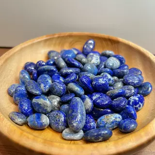 天然青金石滚石 原石大磨抛光DIY饰品配件鱼缸花盆家居装饰批发