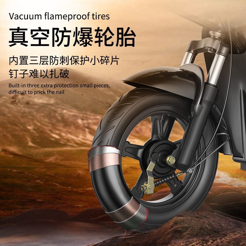 Nueva yadiaima mismo 48V coche eléctrico nuevo estándar nacional adulto dos ruedas batería coche pequeño coche de la batería al por mayor