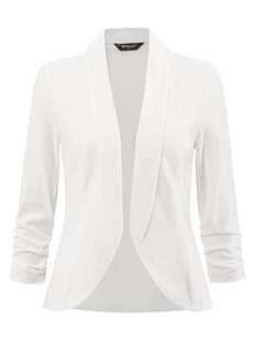 F 82905 Solid Color Blazer Women ��ɫС���b �W���羳