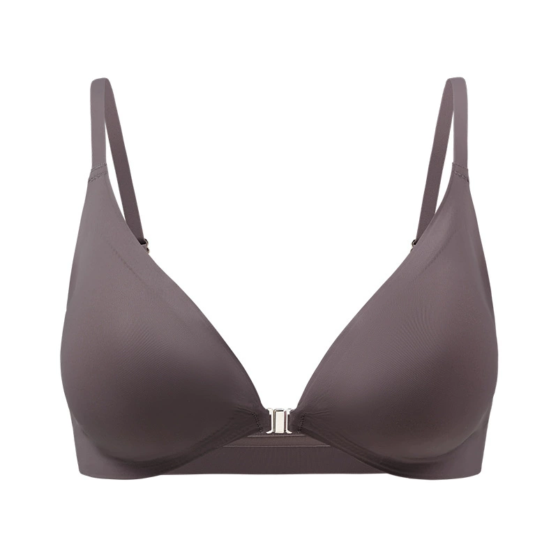 Бюстье-балконетная бюстье бюстье? (Note: This item: Push-up Thin Bra) Перевод: Тонкий бюстгальтер push-up, женский размер плюс, передняя застежка, ультратонкий бесшовный