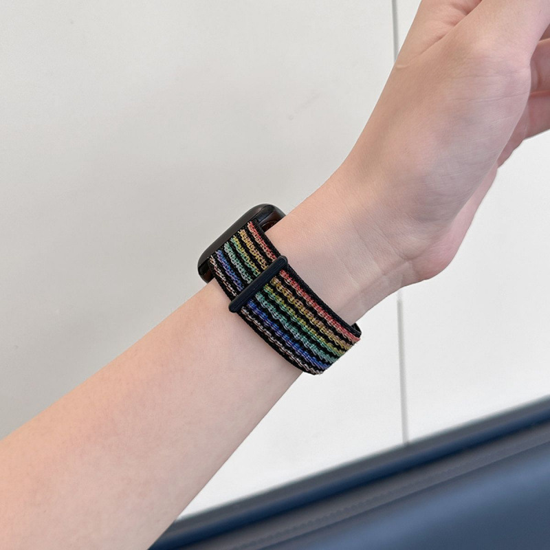 iwatch ナイロンループマジックストラップ S10 Apple S9 ウォッチ SE スポーツ 8/7/6/5 リストバンド男性と女性に適しています。|undefined