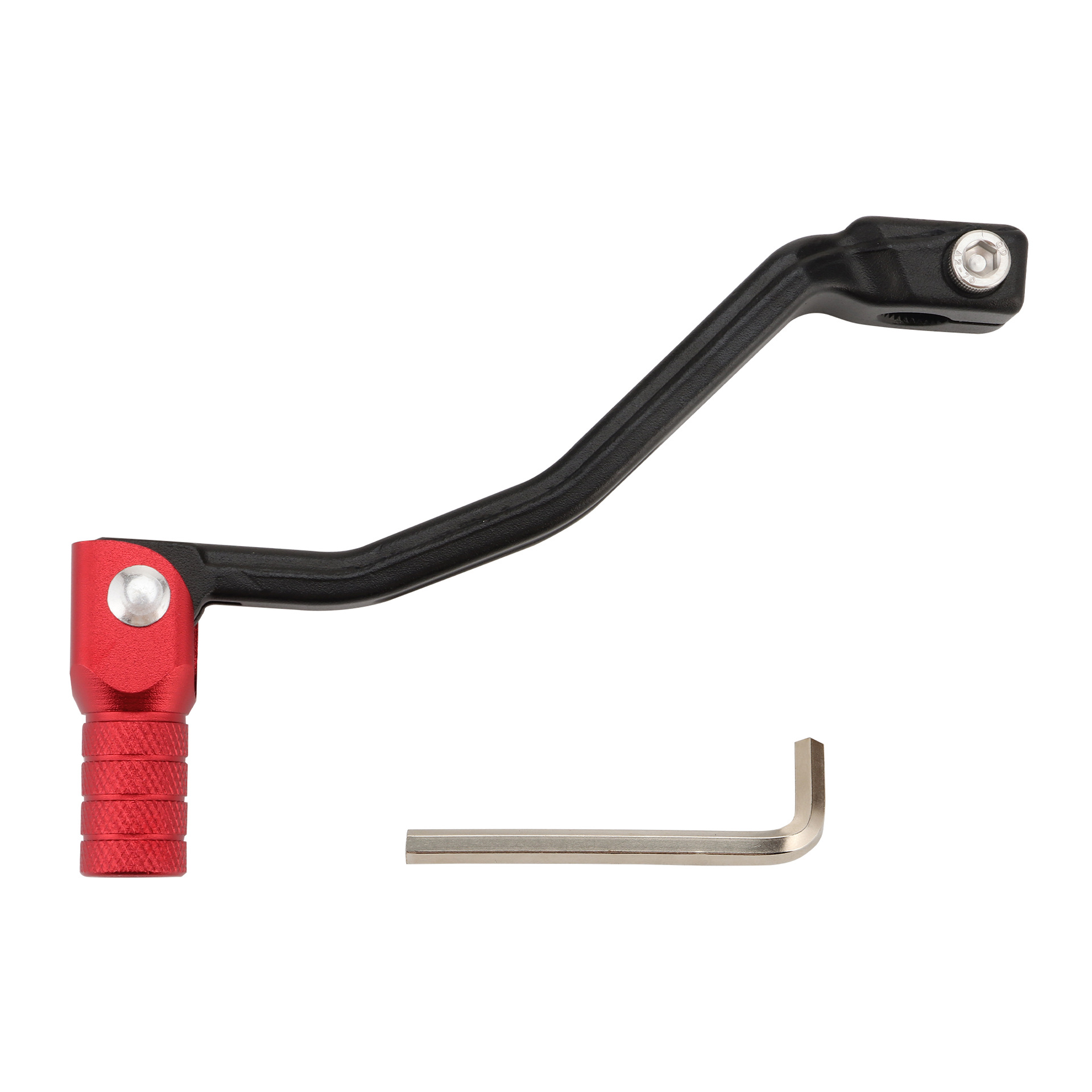 Suitable for Kawasaki Crf250L Crf300L Off-Road Motorcycle Modified Aluminum Alloy Transmission Gear Lever Black and Red