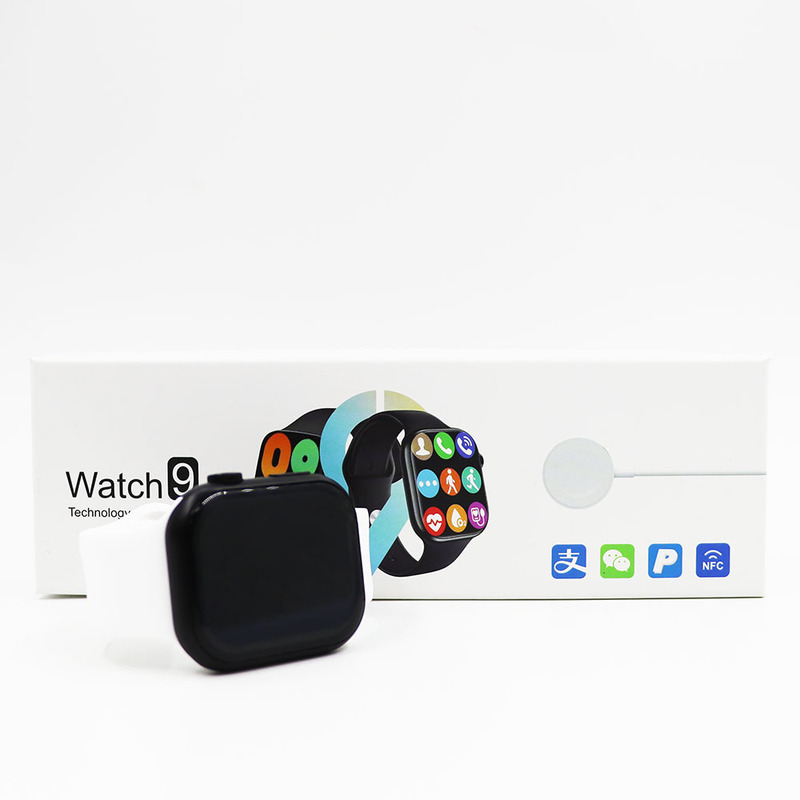新型Watch9知能腕時計バンド支付宝血酸素心拍数運動計ステップ多機能運動ハンドリング|undefined