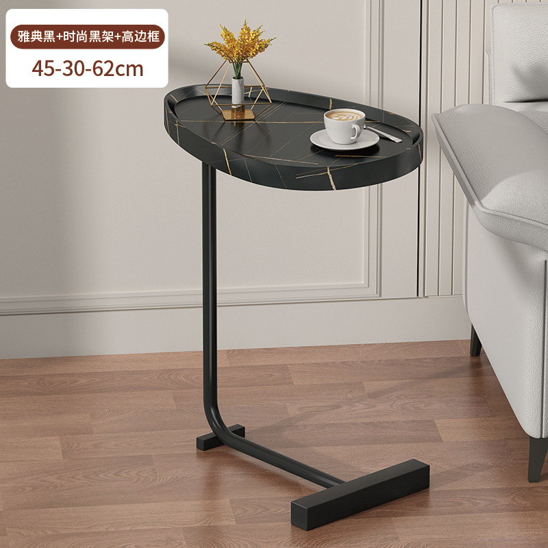 Sofá al lado de la sala de estar se puede mover mesa pequeña cabecera de la cama estante simple mini mesa de té de lujo