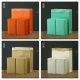 Tea Canister 0.1kg Half-Pound White Tea Green Tea Black Tea Universal Sealed Moisture-Proof Tea Packaging Box Empty Box Wholesale