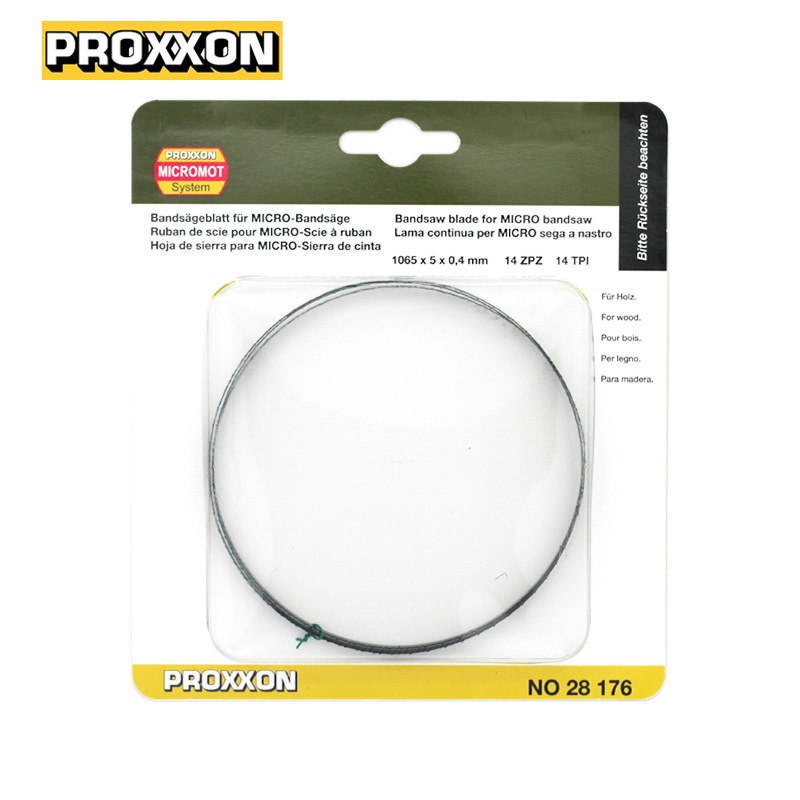 [28176]德国PROXXON迷你魔带锯机原装带锯条1065x5x0.4mm/14齿