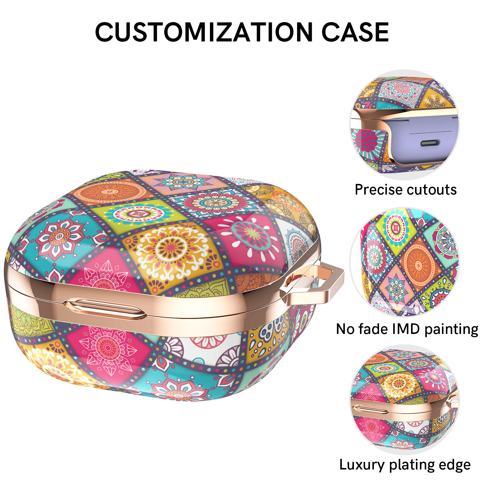 Aplicable a Samsung Galaxy Buds Pro & Live & 2 & 2Pro & FE auriculares funda protectora TPU funda protectora