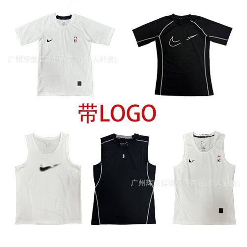 Sports Compression Top Short/Sleeve Quick-Dry Running Training Top Basketball Football Backless Vest Fitness High-Elastic T-Shirt Undergarment