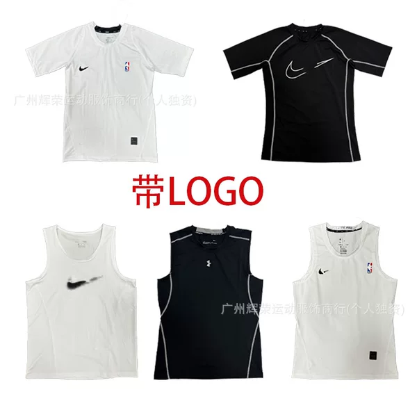 Sports Tight Clothes Long Short-Sleeved Quick-Dry Running Training Clothes Blue Ball Football Vest Fitness High Elastic T-shirt Base Clothes