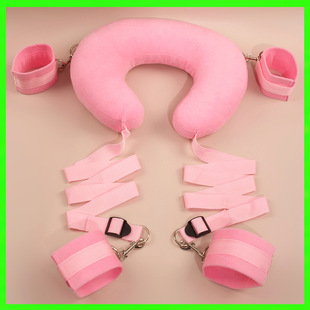 Sexy Pillow, Split Leg Restraint, Sexy Toy, Hand and Foot Cuffs, One-Piece Sm Training Adult Products