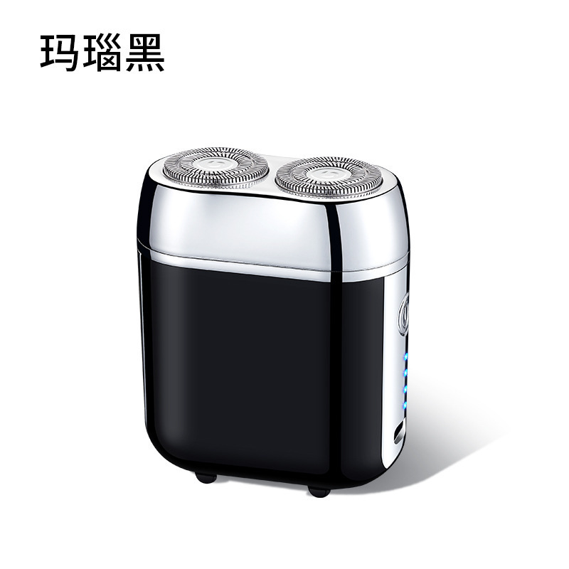 SQ5027 磁気電気シェーバー吊り下げダブルヘッド USB 充電長持ち商用屋外ポータブルシェービング|undefined