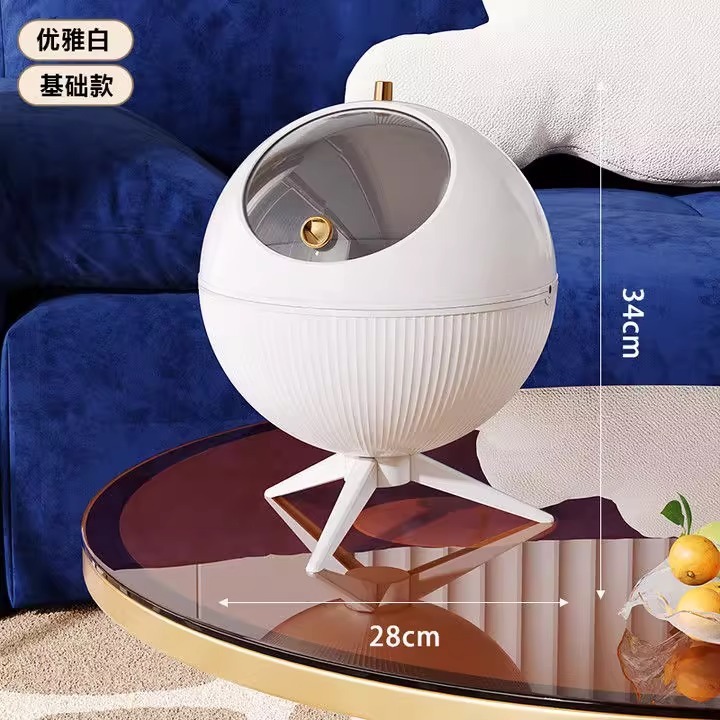 腰をかがめないゴミ箱、リビングルーム、高級ホーム、ベッドルーム、キッチン、モバイル収納バケツ、大容量収納ラック、ゴミラック|undefined