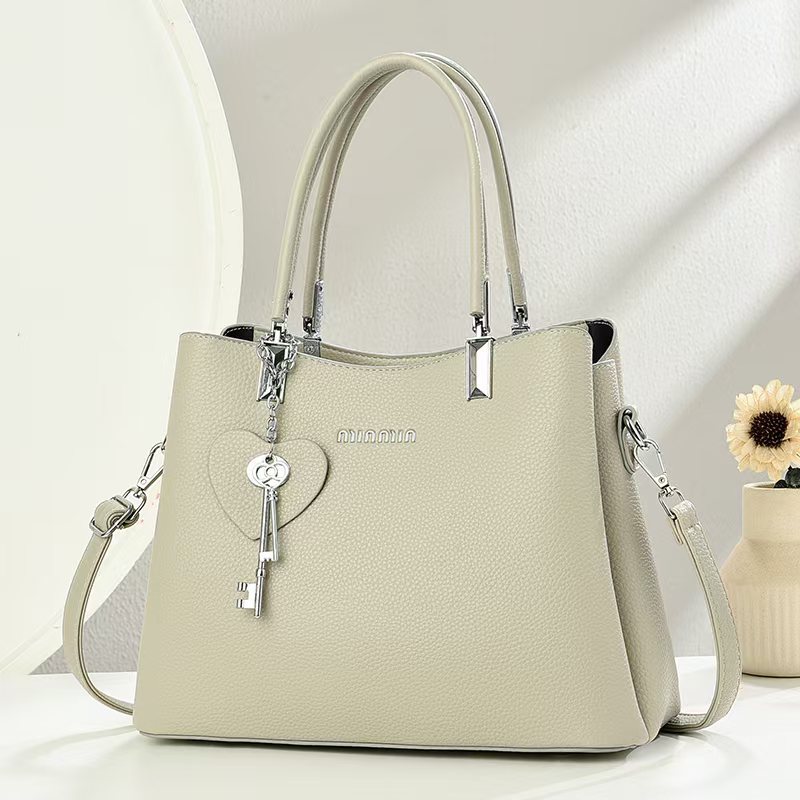 Bolsos de mujer de Taizhou, bolsos de gran capacidad, bolsos de mujer, bolsos de mujer de nuevo estilo, bolsos de hombro con textura, bolsos de madre