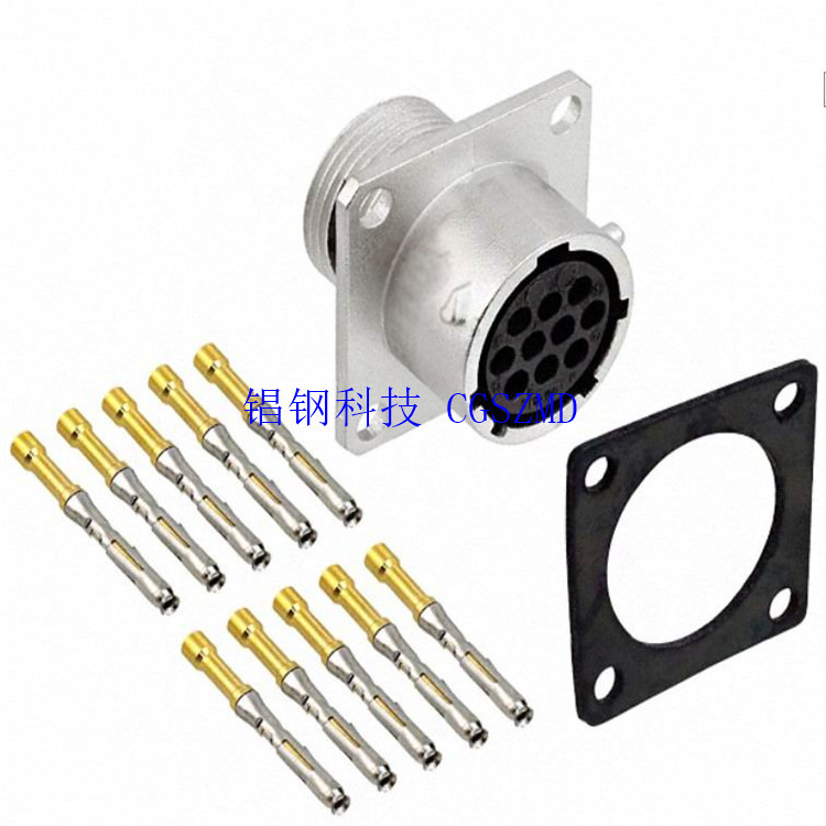 CN-RT/RTG ��ѹ��ʽ����12-10 Circular snap connector���ղ�ͷ