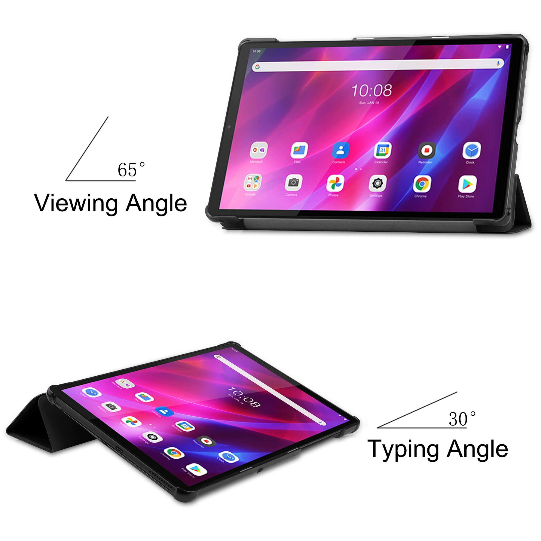 Подходящий чехол- sleeves для планшета Lenovo Qitian TAB K10TB-X6C6 10.3-дюймовый защищающий чехол TB-X6C6 племенной кожаный чехол