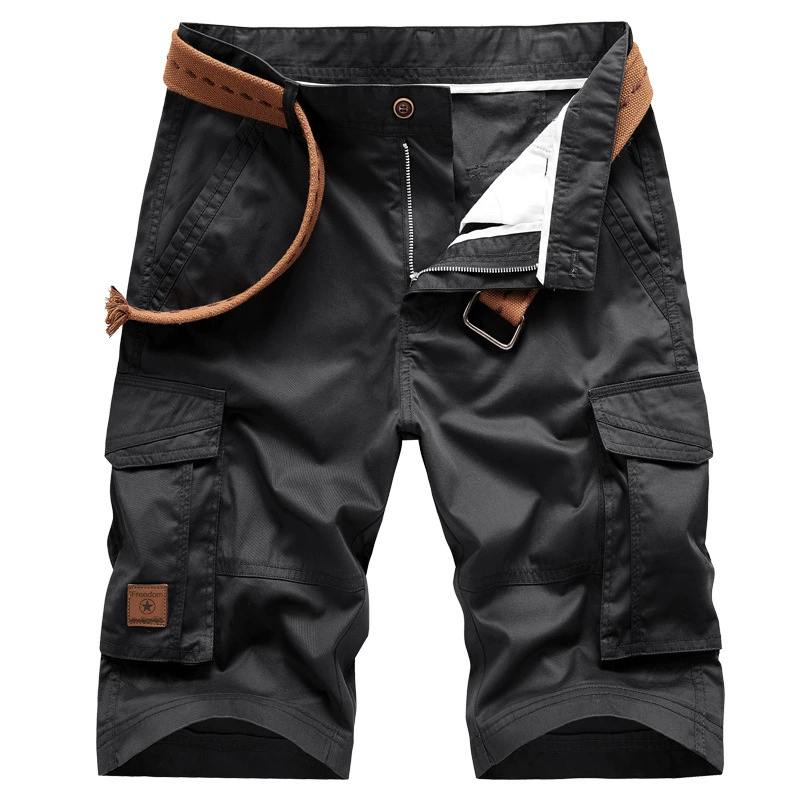 JEEP SPIRIT мужской летний повседневный комбинезон брюки с несколькими карманами мужские пляжные короткие брюки 016