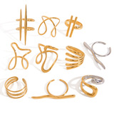 杰鼎 (Трансграничная торговля), небольшое кольцо из нержавеющей стали, ювелирное украшение, аксессуар, европейский стиль