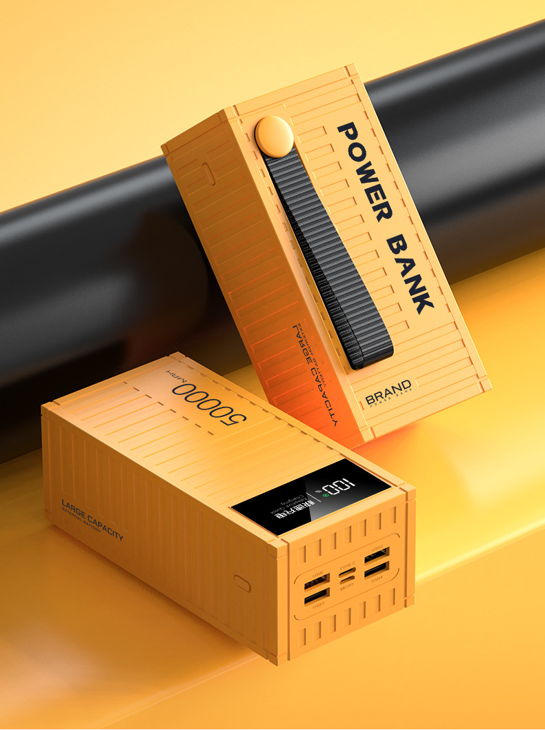 66W Süper Hızlı Şarj 50000mAh Dijital Ekranlı Outdoor Taşınabilir Pil Şarjı