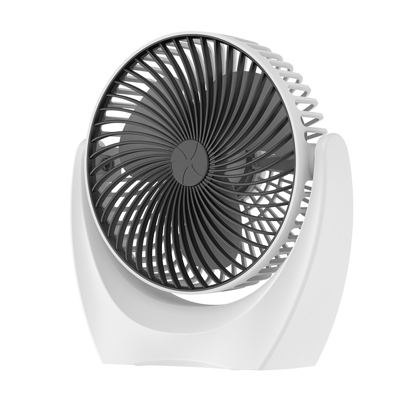 Black-V01 Desktop U-shaped Fan-(Direct Plug-in Model/No Battery)