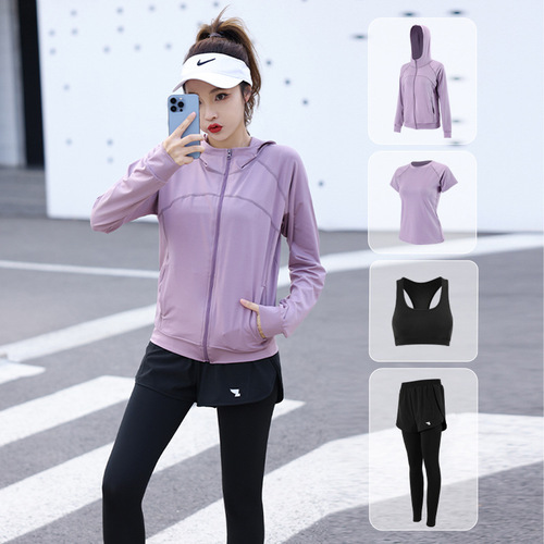 Women's Autumn Long-Sleeve Sports Jacket with Hood, Plus-Size, Slimming Design—Loose-Fit and Body-Sculpting Style, 