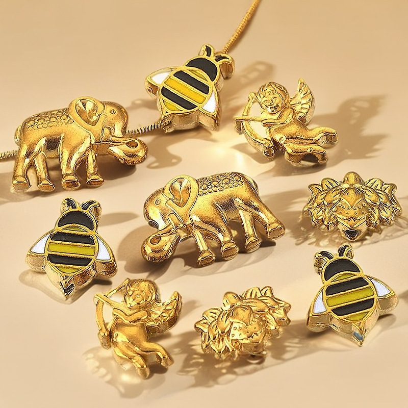 ステンレス18k金メッキの小さいアクセサリーのペンダントのメッキの工芸の手作りのdiyのブレスレットのネックレスのアクセサリーのペンダントの卸売り|undefined