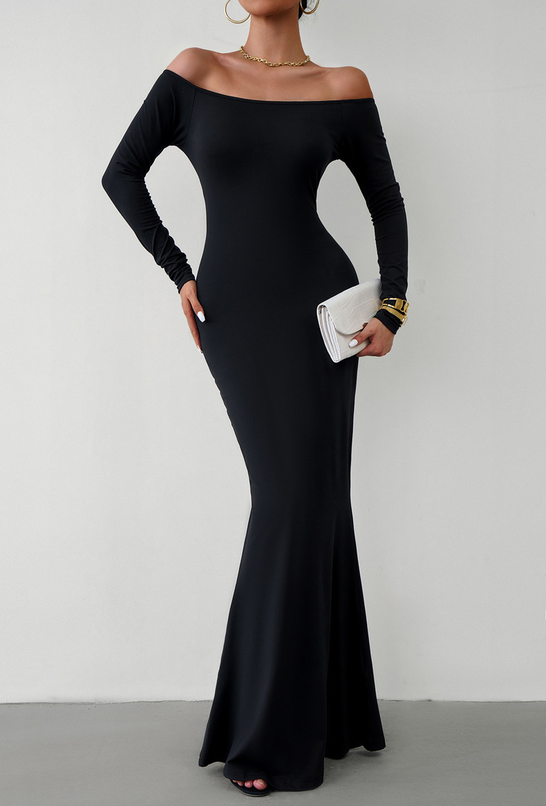 Elegant One-Shoulder Dress
