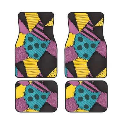 Avtomobil döşəmə paspasları, cross-border car interior dust-proof mats - 427-car-floor-mat-8-3344cmtwo-piece-set