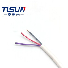电子PVC护套线  UL758系列 UL2586 3X24AWG 裸铜导体 600V 105℃