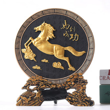 摆件批发动物炭雕礼物中式创意客厅开业乔迁送礼工艺品批发