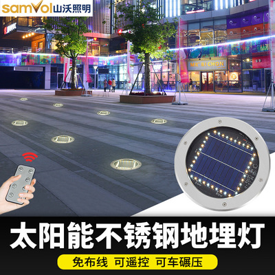 厂家直销太阳能地埋灯庭院花园壁灯阳台装饰天黑自动亮超亮|ms