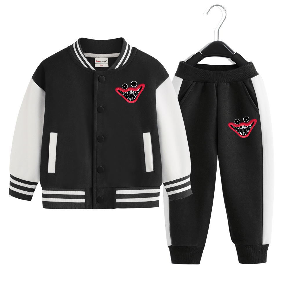 Bobby Game Boys Baseball Suit suit Sportswear Boys Clothes 2024 New Handsome Children Autumn Fashion Cool