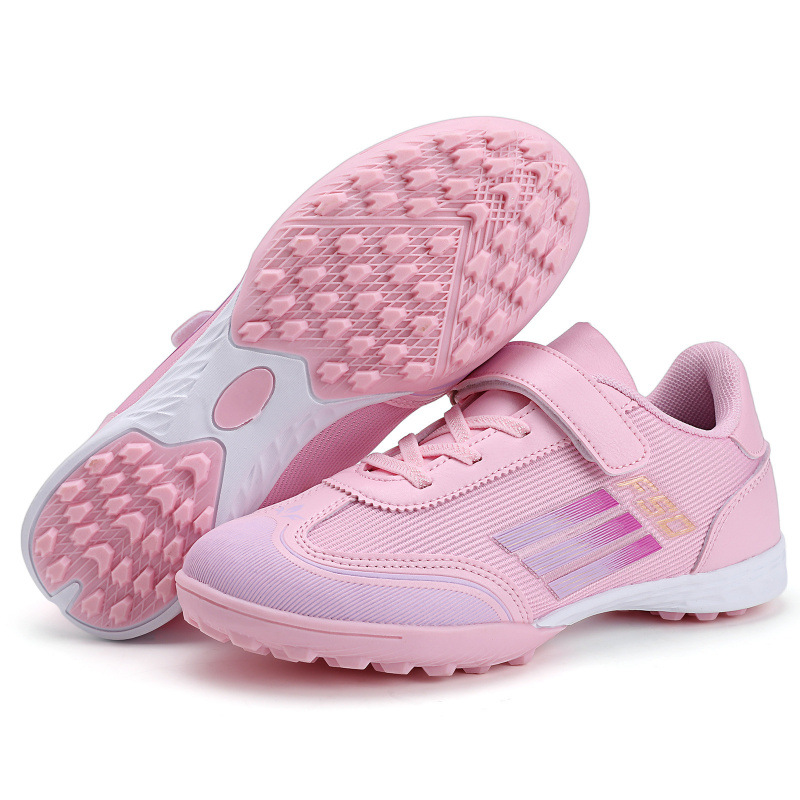 Zapatos de Fútbol con Tacos para Niños de TPU Ligeros y Flexibles para Césped Natural y Artificial