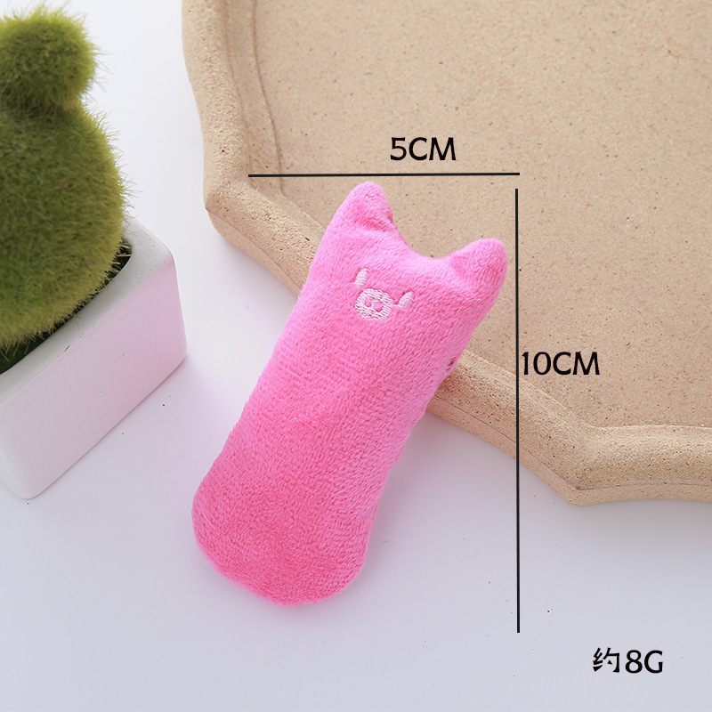 親指表情猫玩具響紙ぬいぐるみ猫草猫ミントペット玩具猫用品|undefined