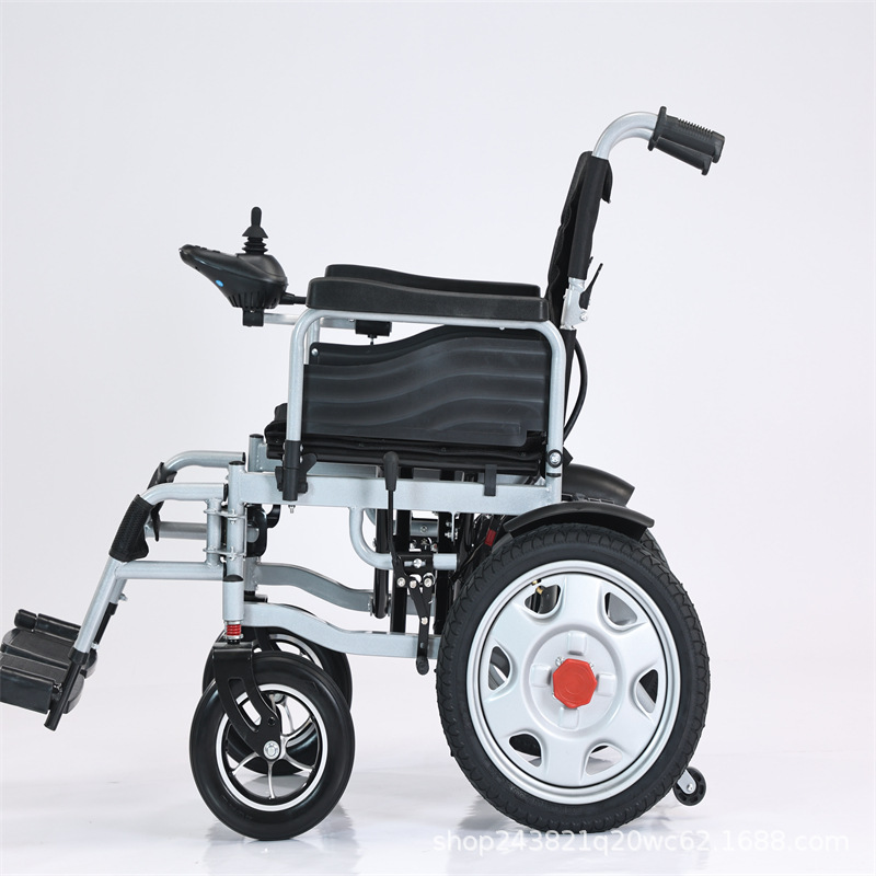 Cross-Border Customized Electric Wheelchair for the Elderly, Intelligent Automatic Folding Electric Wheelchair for Disabled People